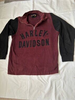 Harley-Davidson Quarter Zip with Embroidered Logo